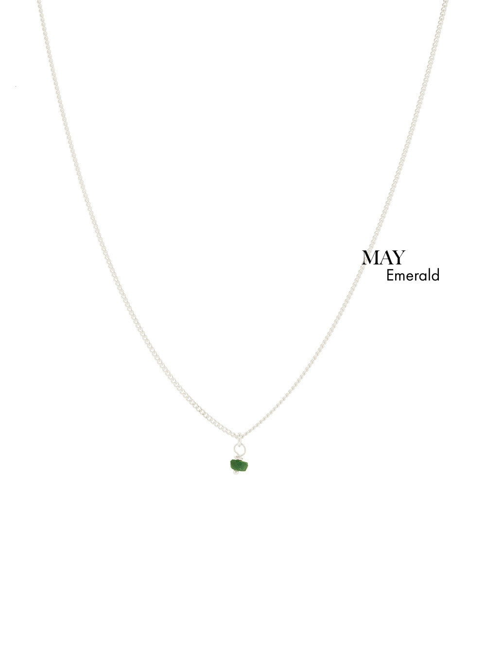 Birthstone May - Emerald | 925 Sterling Silver