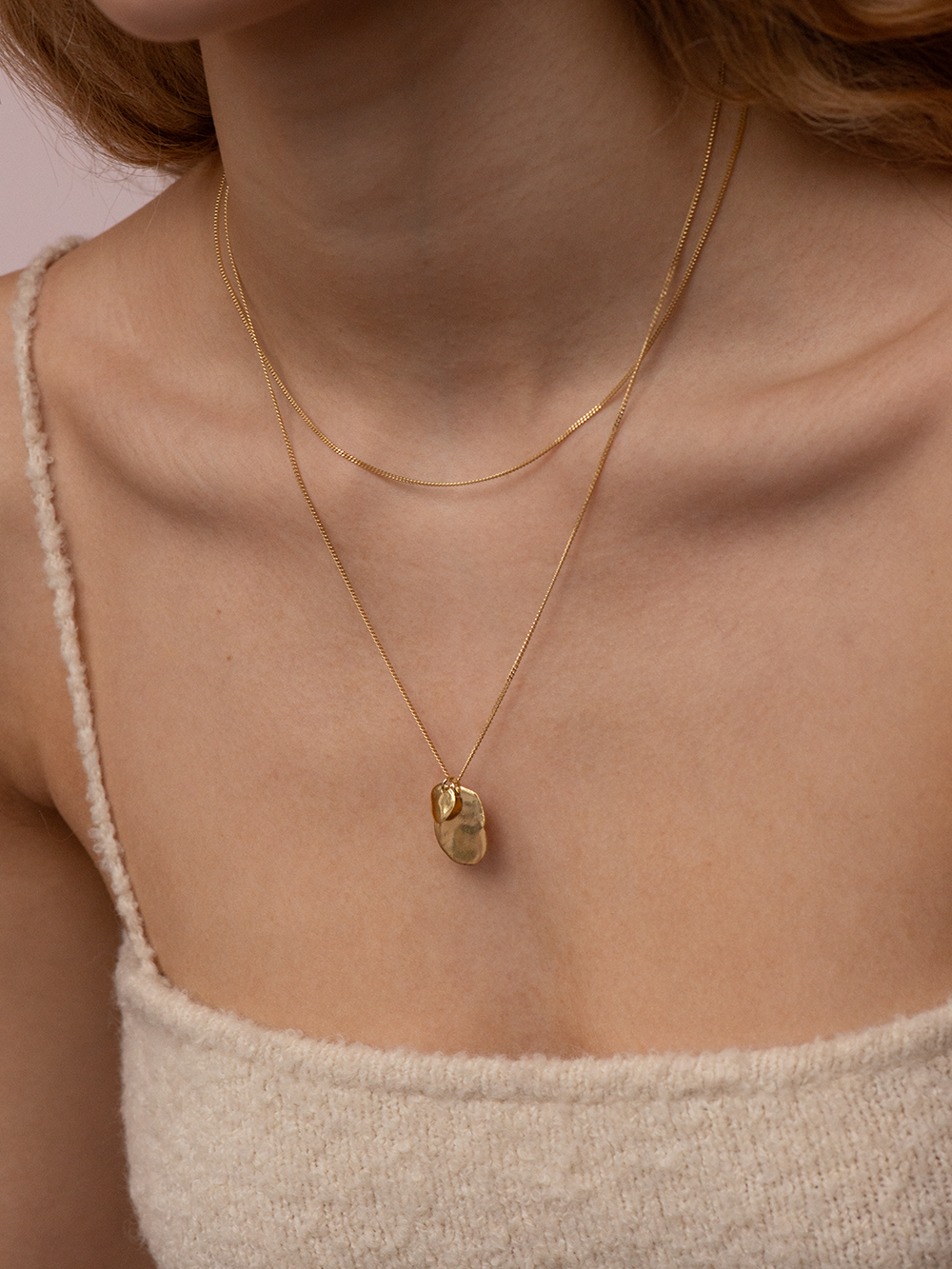 Baby and I | Gold Plated Silver