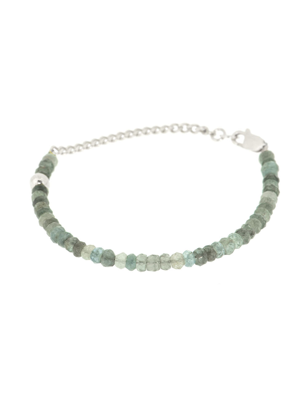 Love right back - Moss Aquamarine | 925 Sterling Silver
