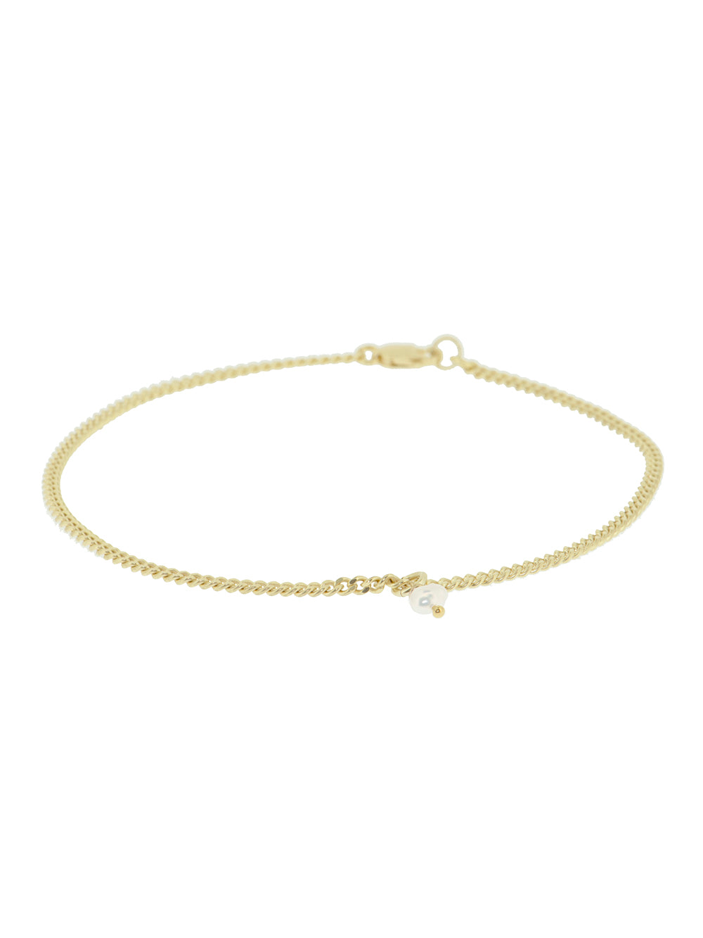 Ankle Pearl | 14K Gold Plated