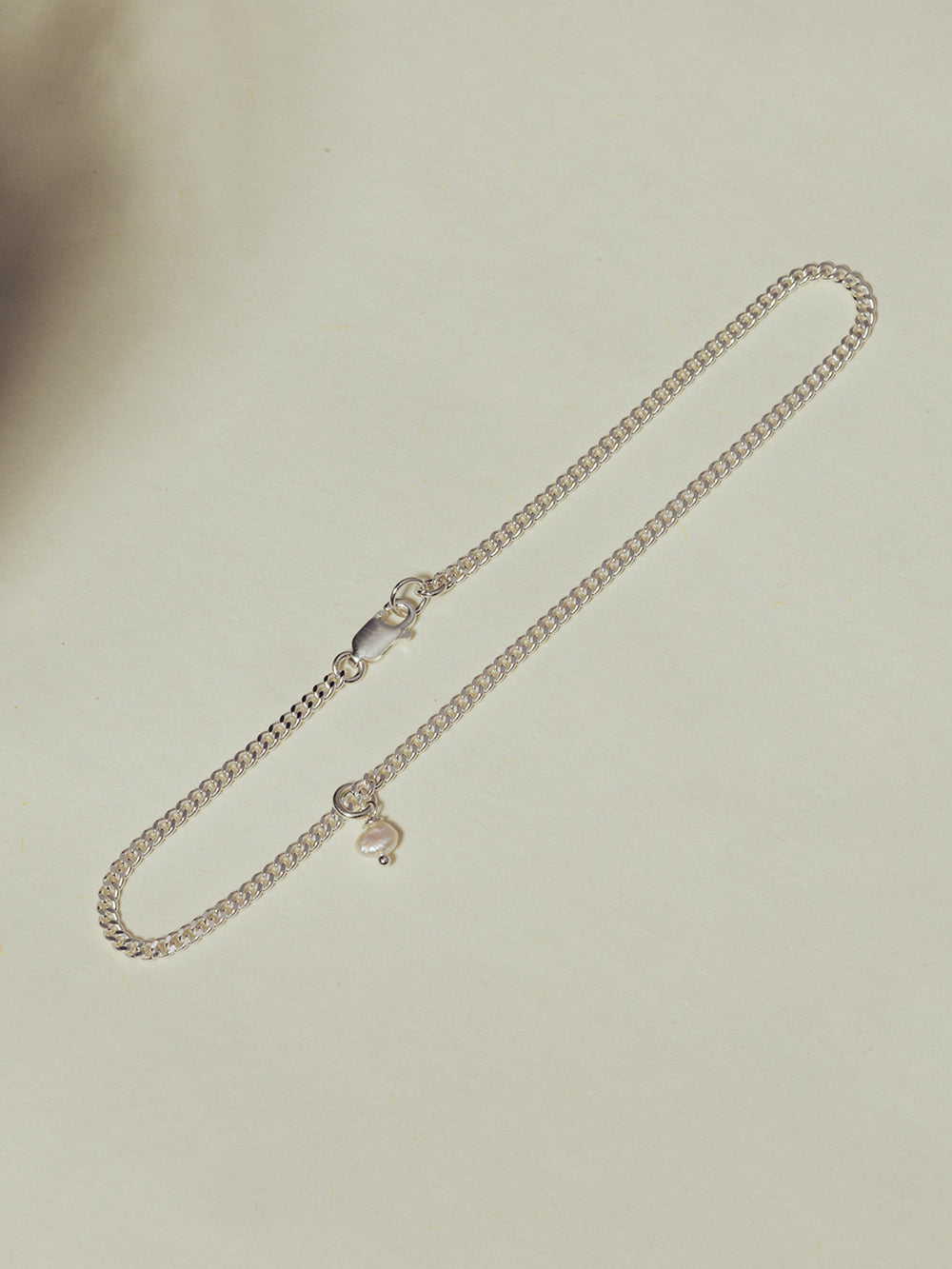 Ankle Pearl | 925 Sterling Silver