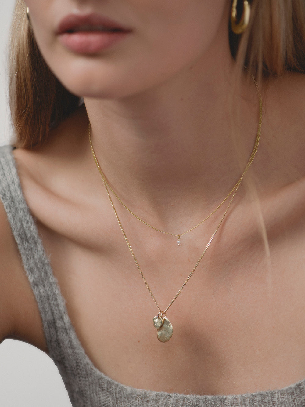 Baby and I | Gold Plated Silver