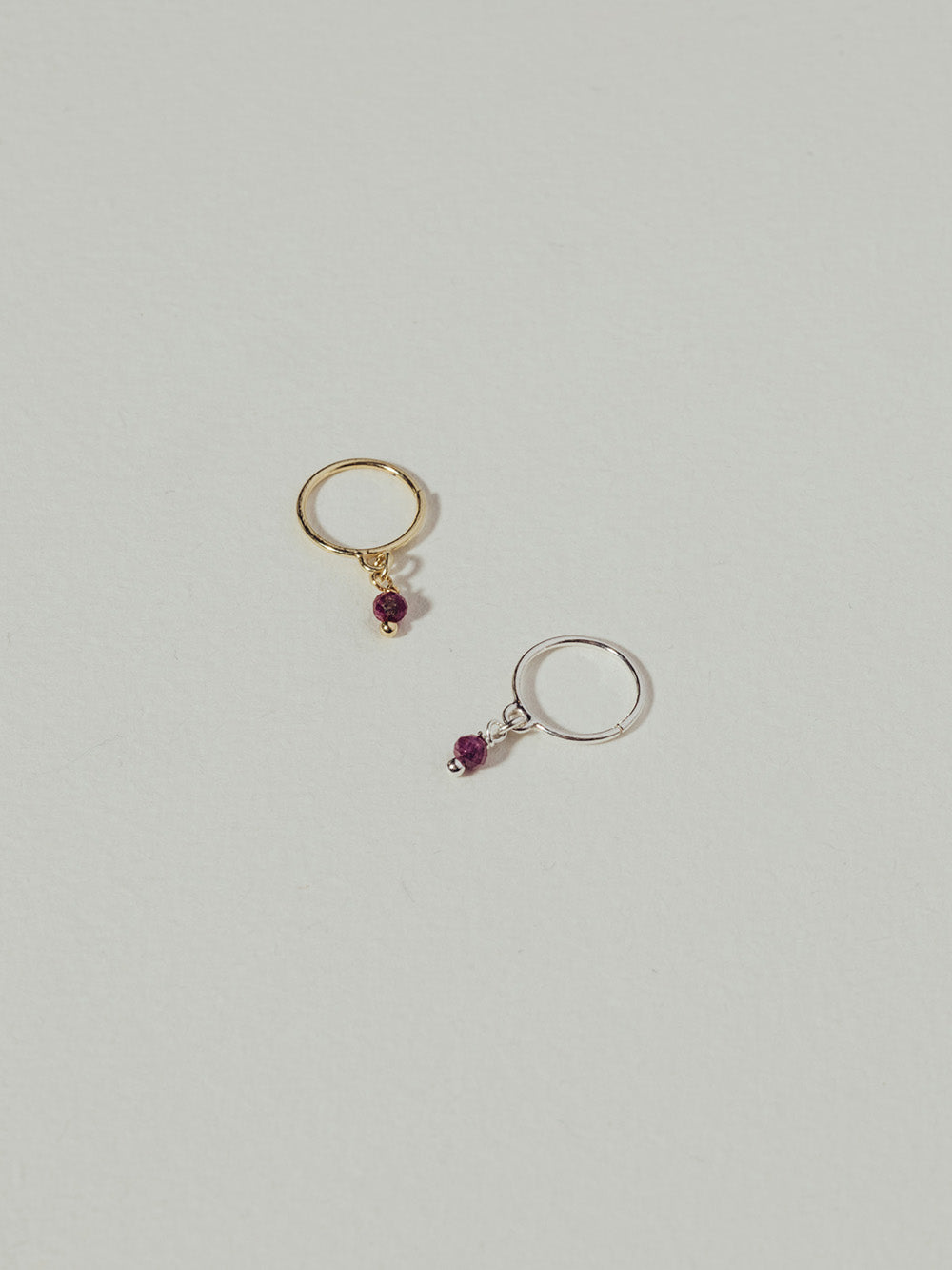 Bestie Birthstone July - Ruby | 14K Gold Plated