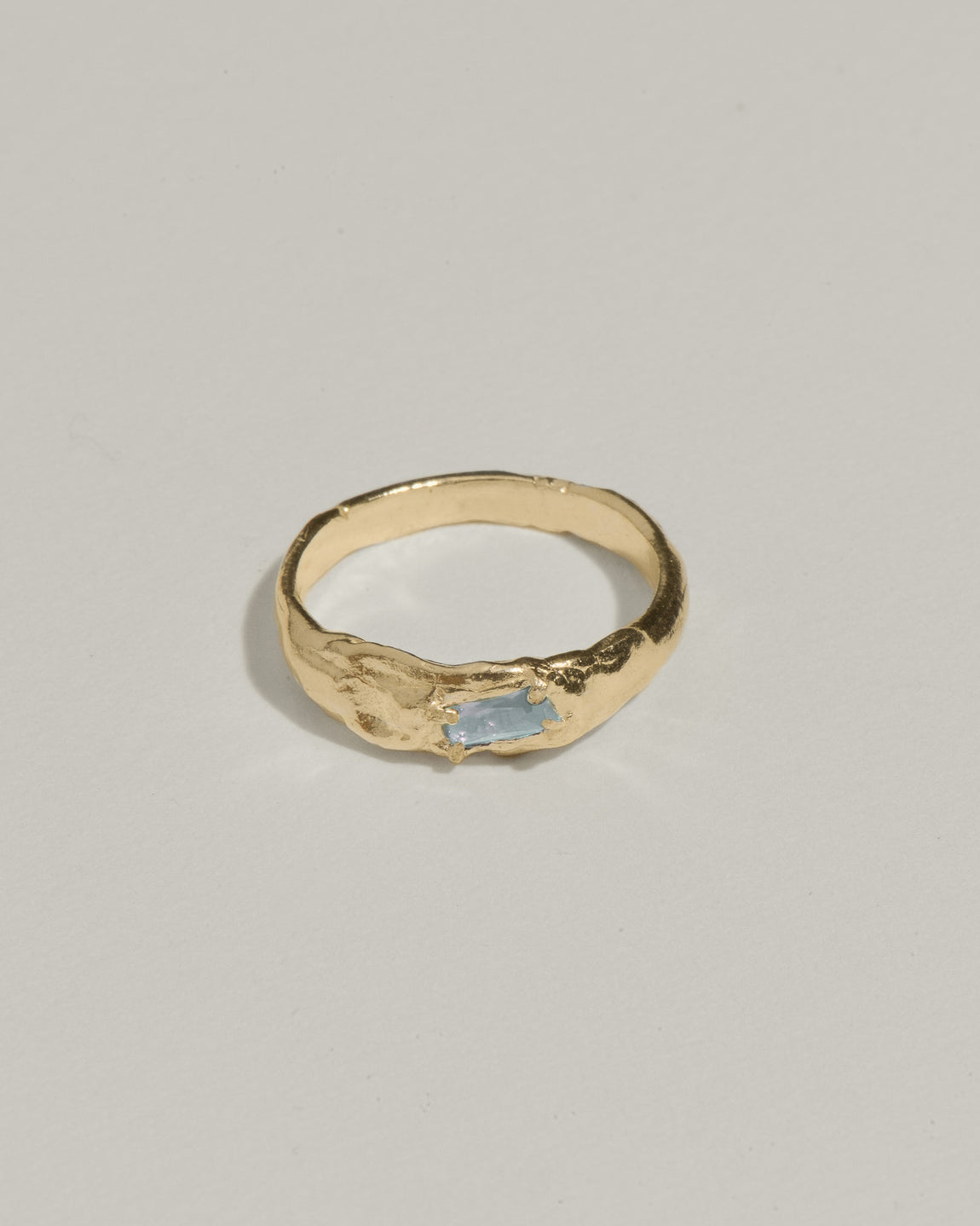 Addicted - Sky Blue Topaz | Gold Plated Silver