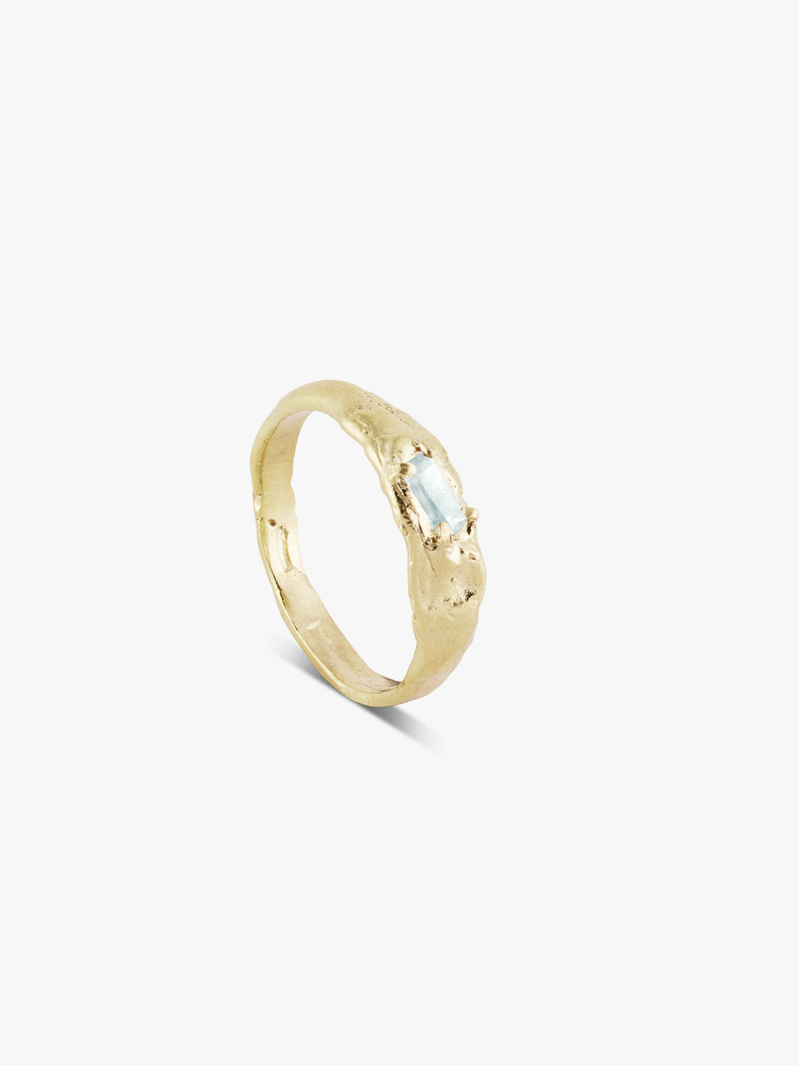 Addicted - Sky Blue Topaz | Gold Plated Silver