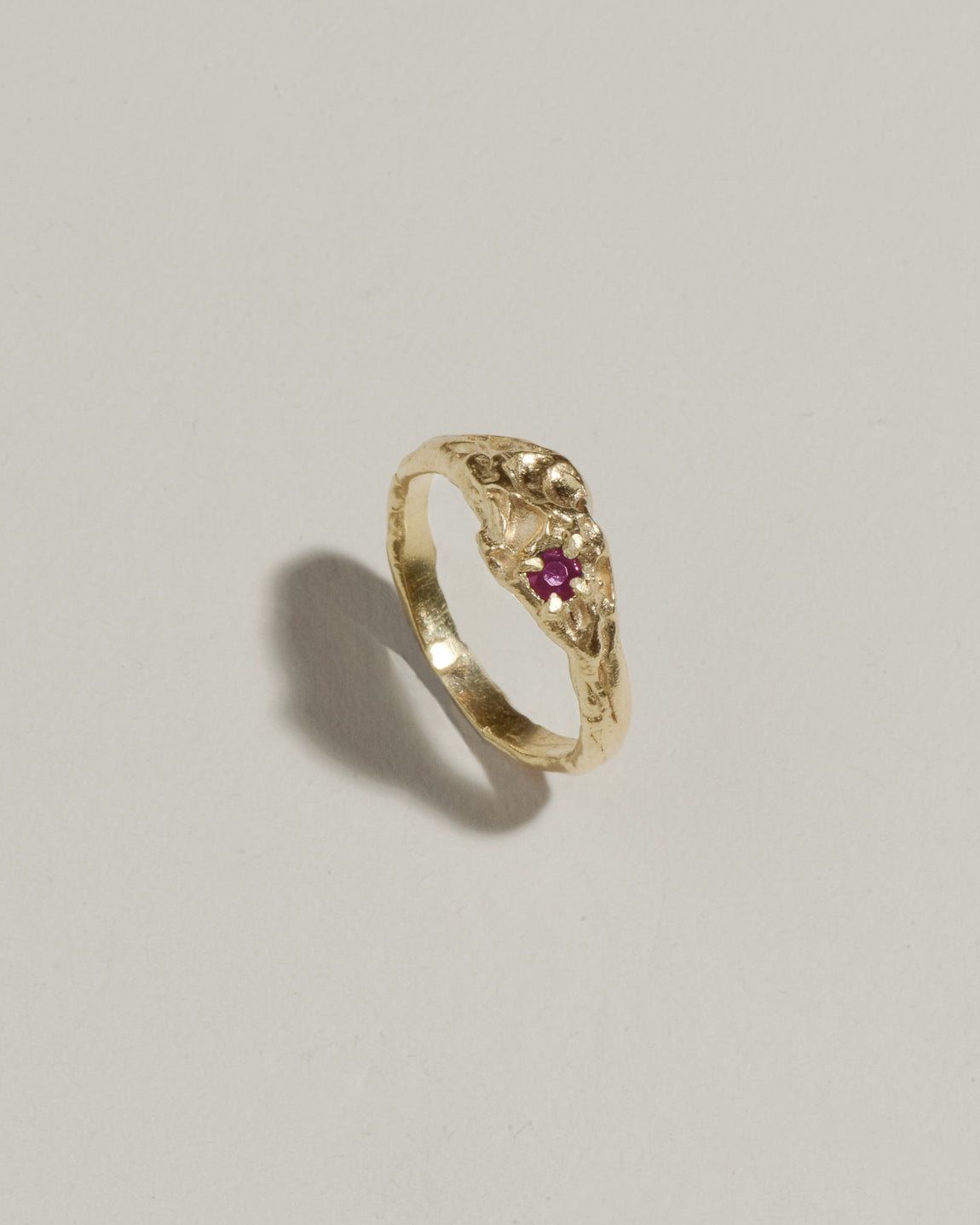 Afterglow - Ruby | Gold Plated Silver
