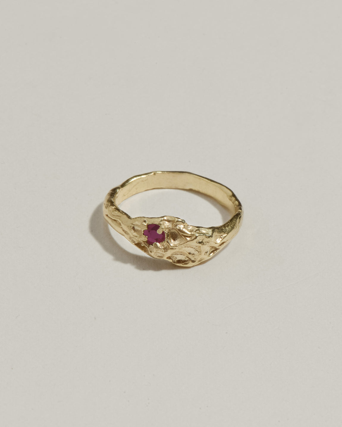 Afterglow - Ruby | Gold Plated Silver