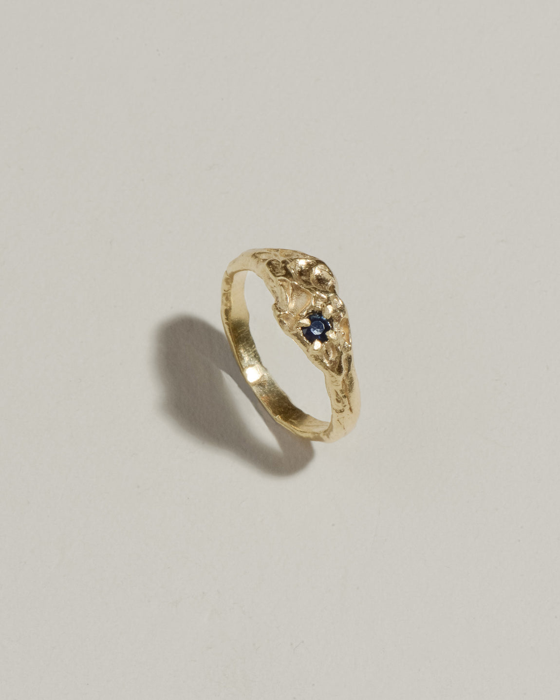 Afterglow - Sapphire | Gold Plated Silver