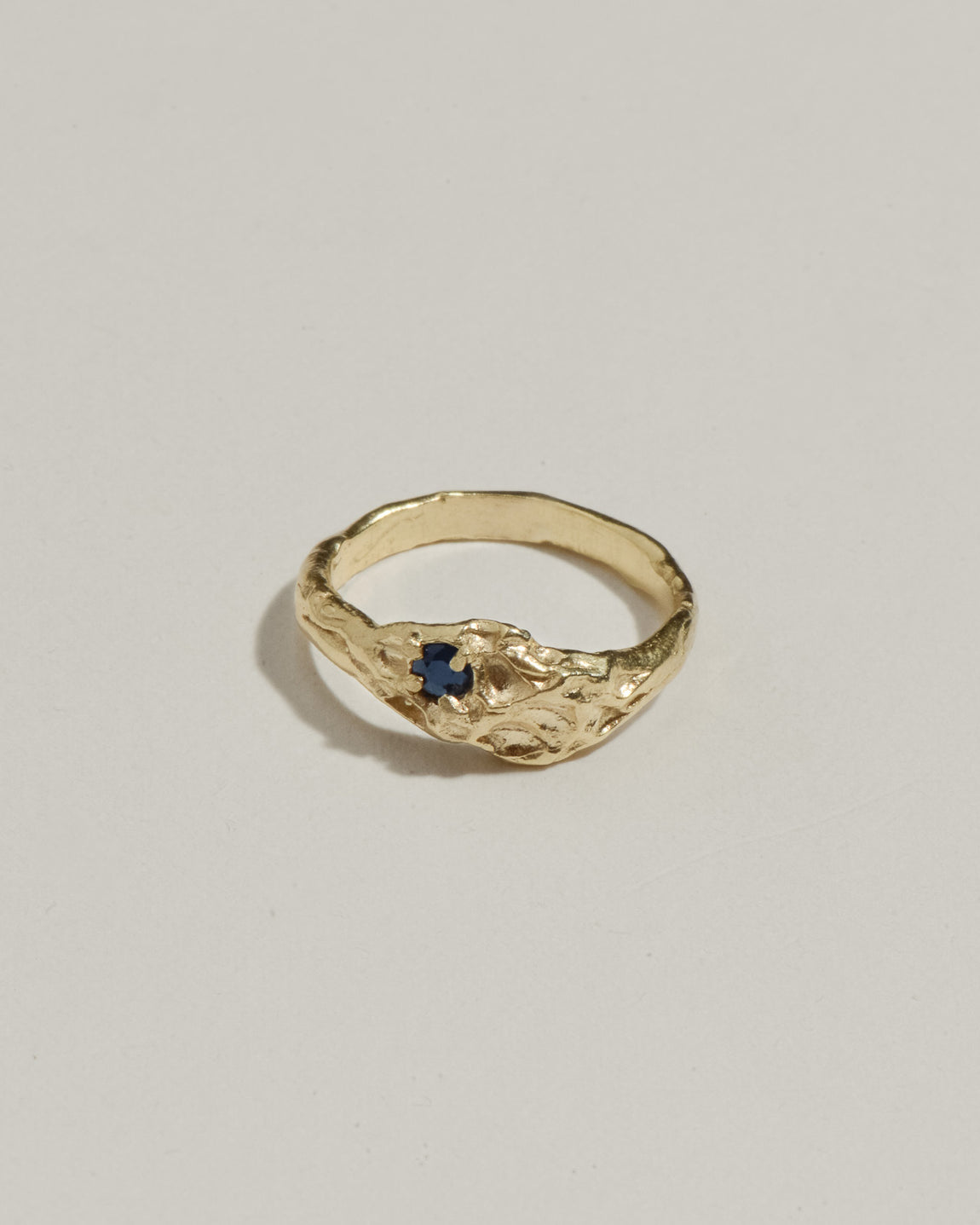 Afterglow - Sapphire | Gold Plated Silver