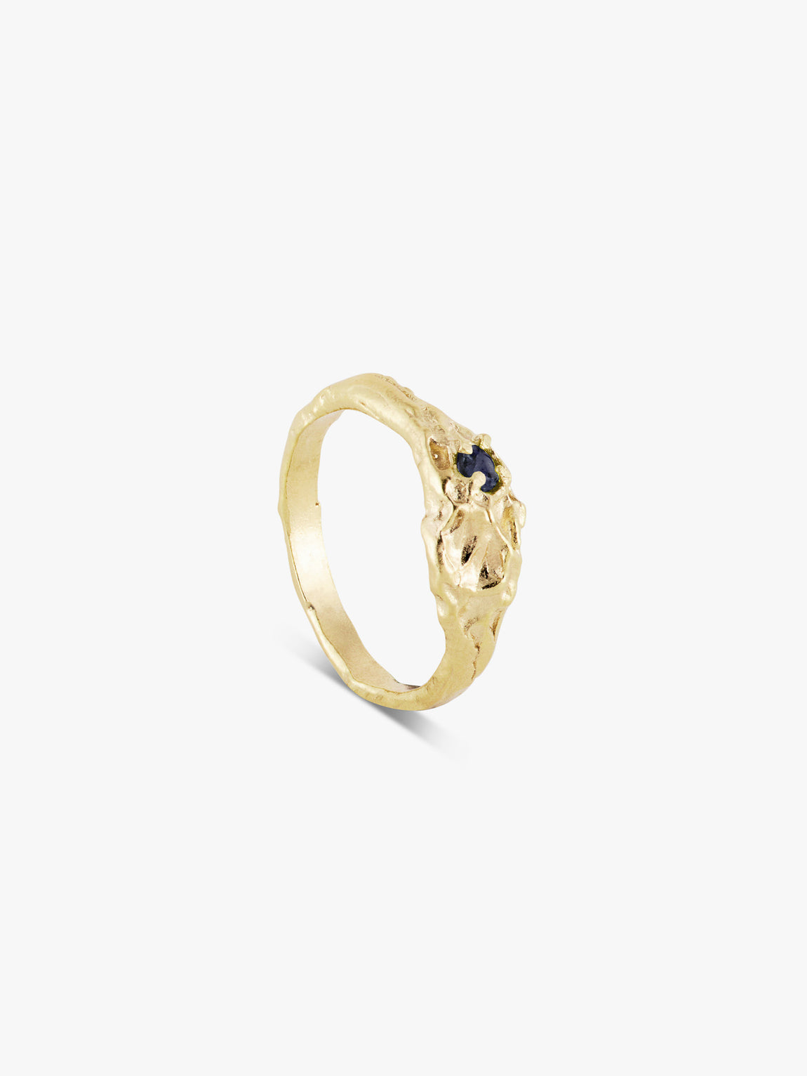Afterglow - Sapphire | Gold Plated Silver