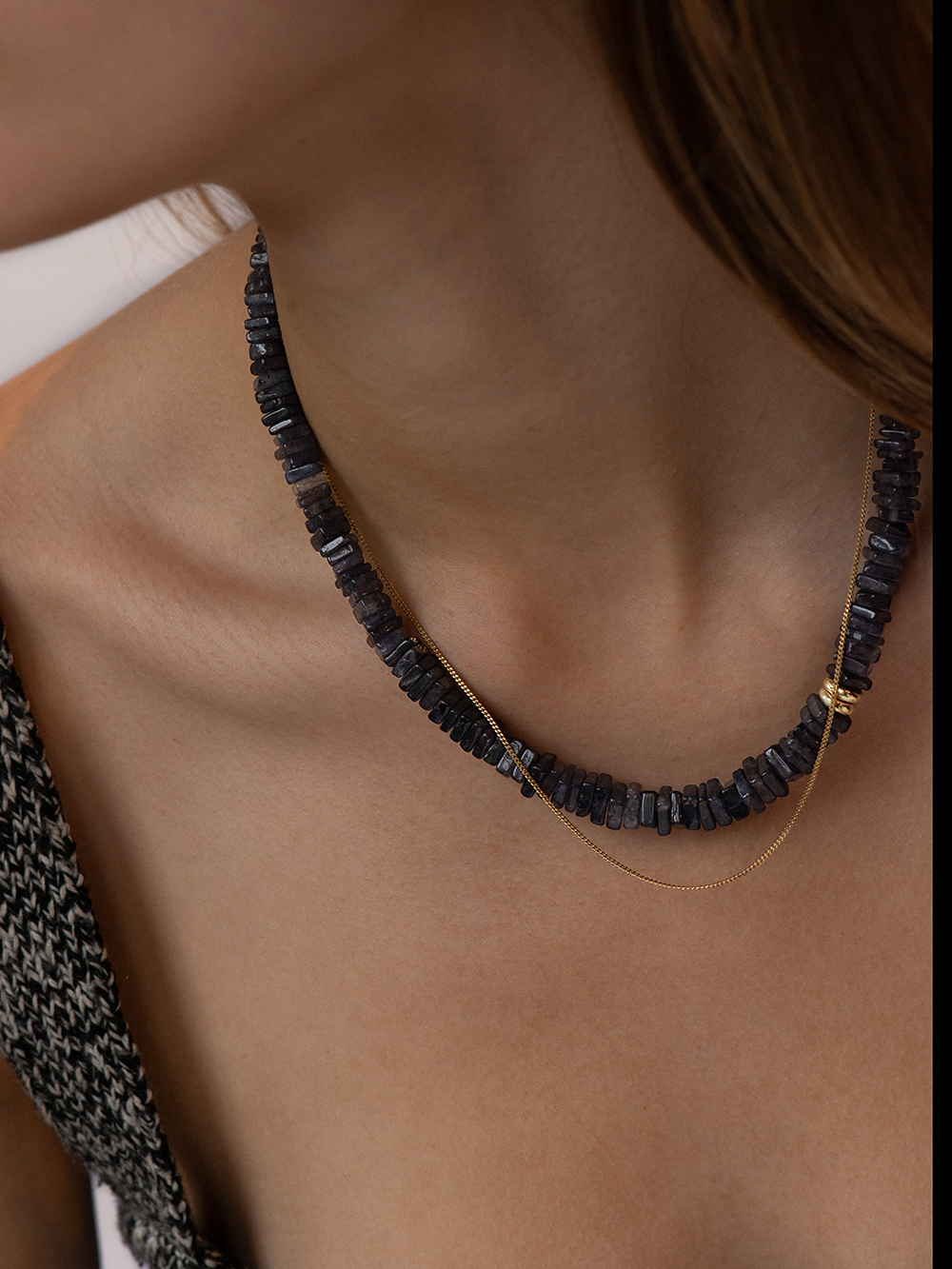 All the way - Iolite | Gold Plated Silver