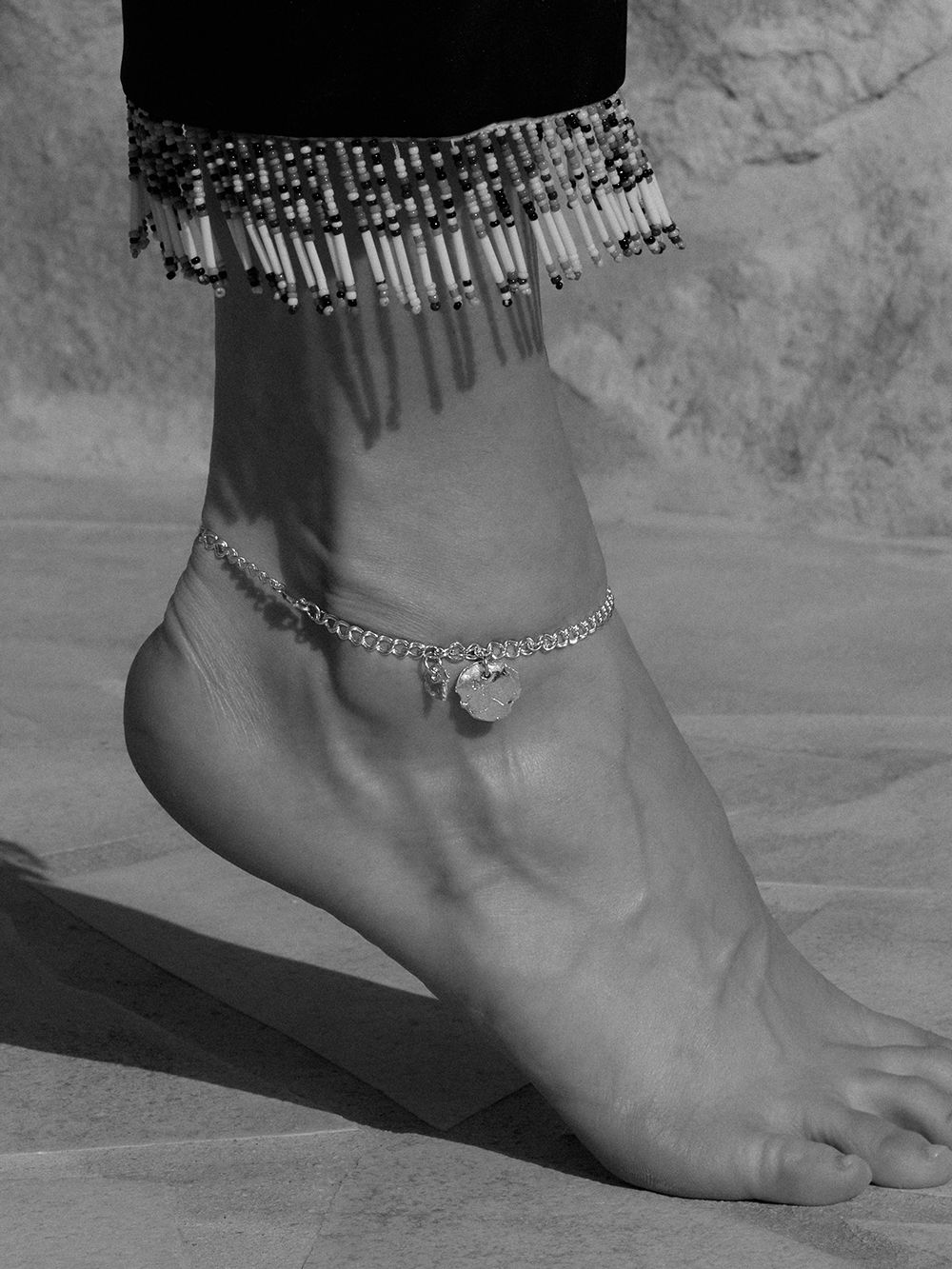 Ankle ocean glow | 925 Sterling Silver