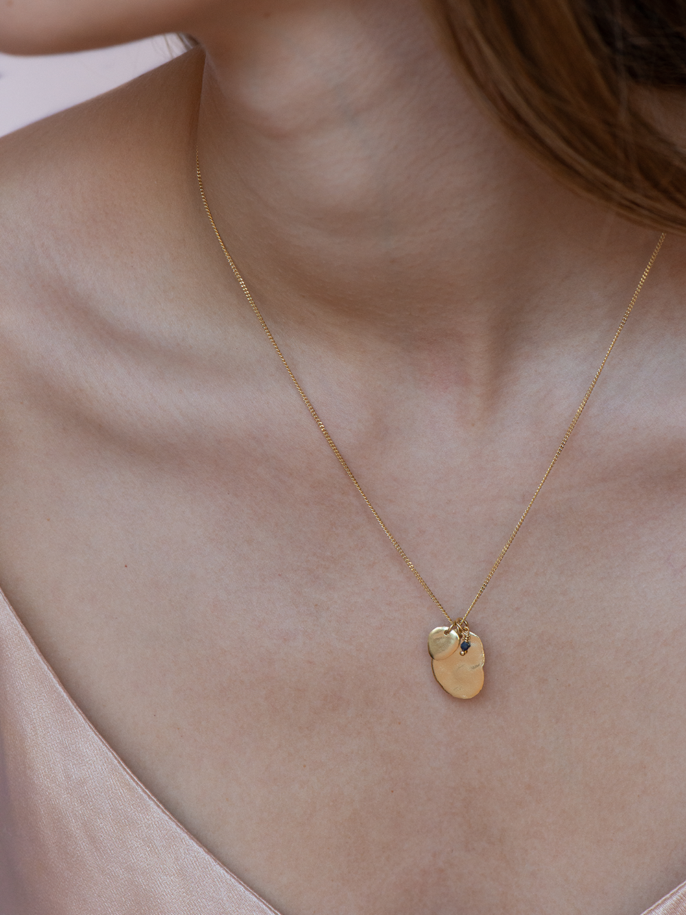 Baby and I | Gold Plated Silver