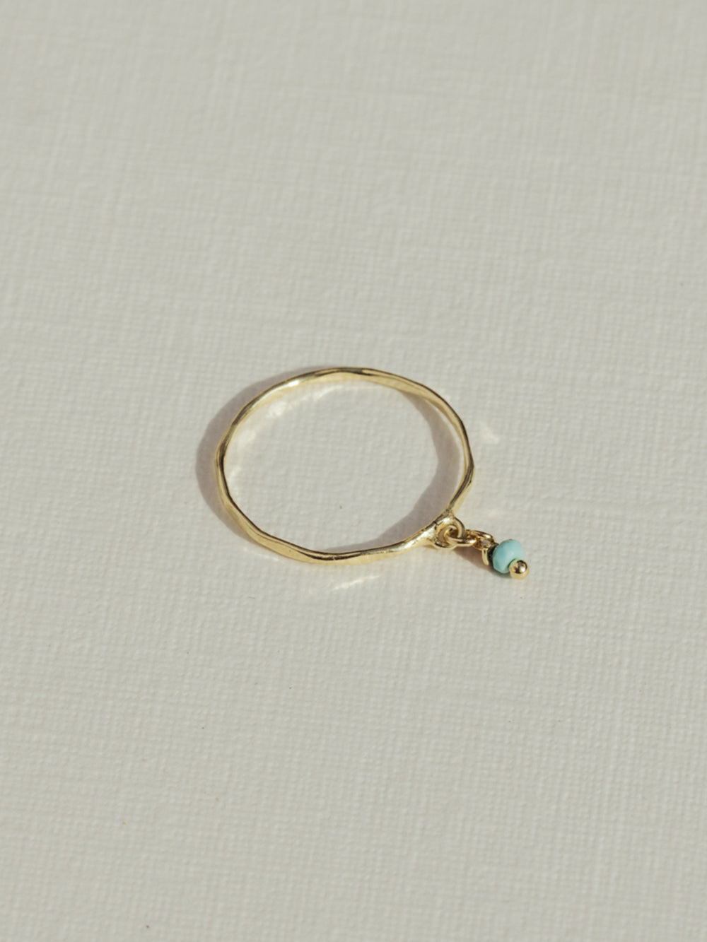 Birthstone ring | 14K Gold Plated