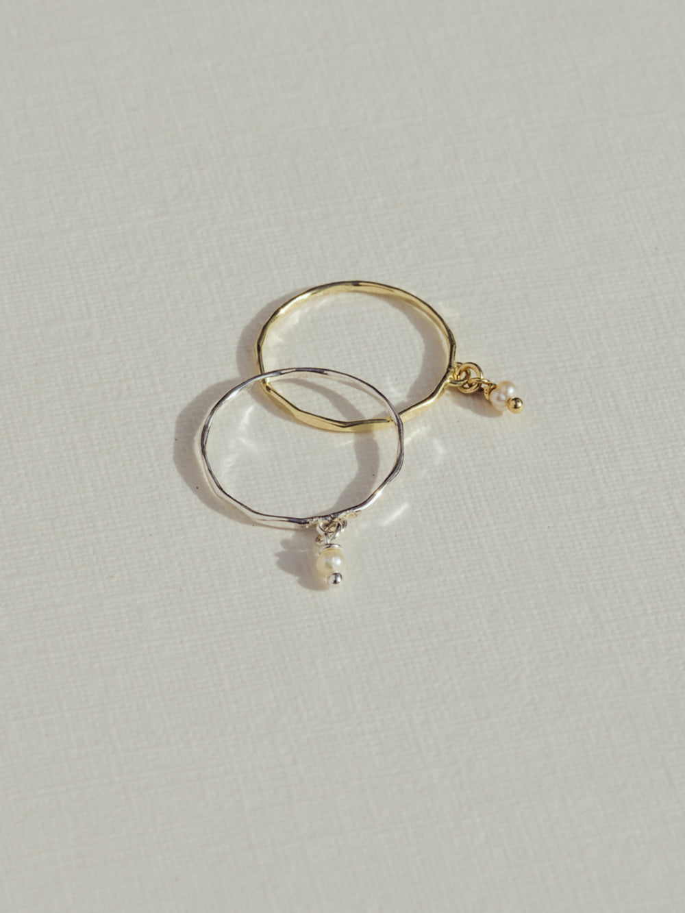 Birthstone ring June - Pearl | 925 Sterling Silver