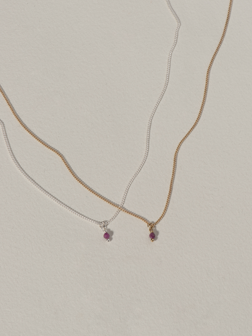 Birthstone July - Ruby | 925 Sterling Silver