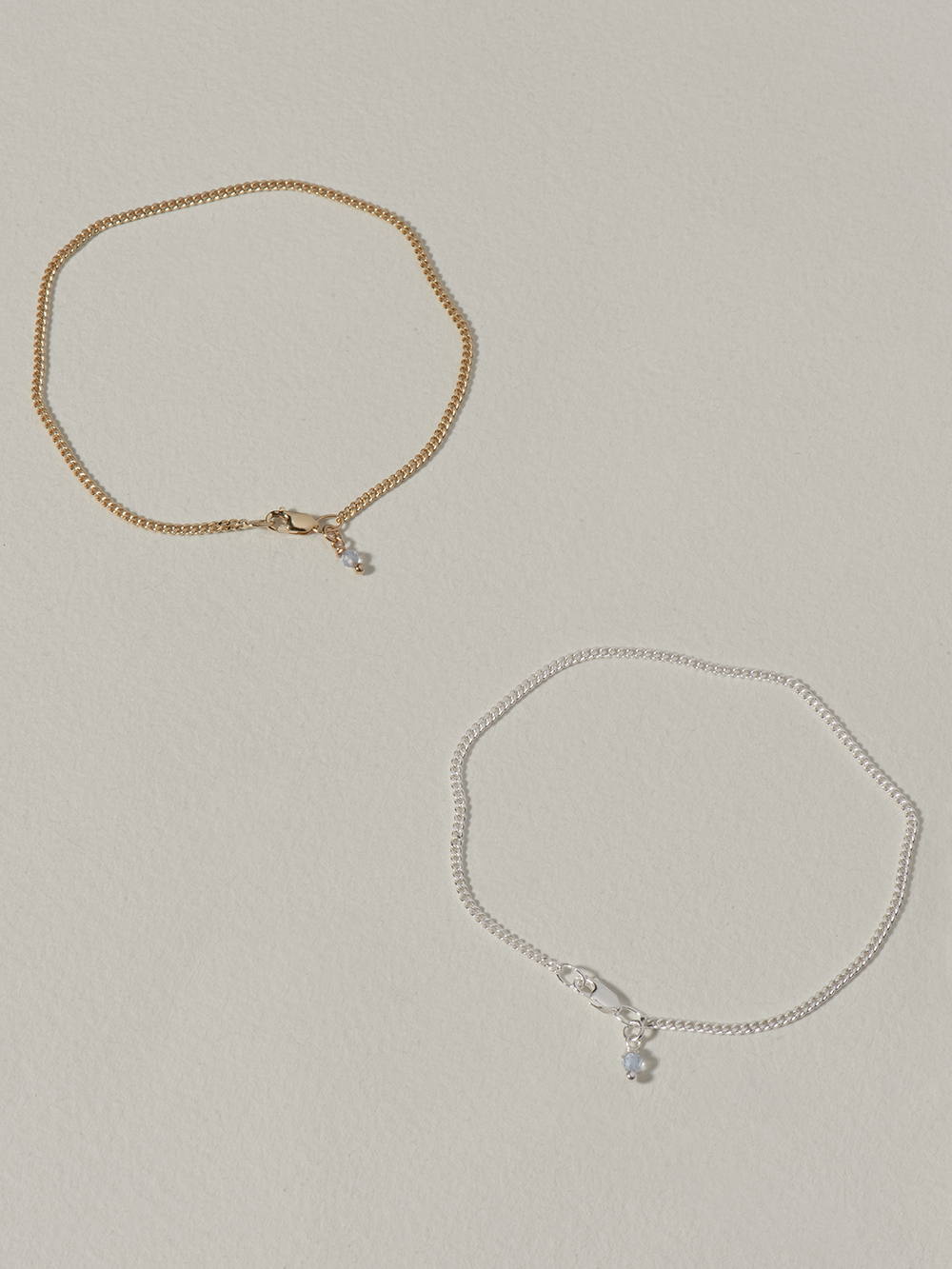 Birthstone March - Aquamarine | Gold Plated Silver