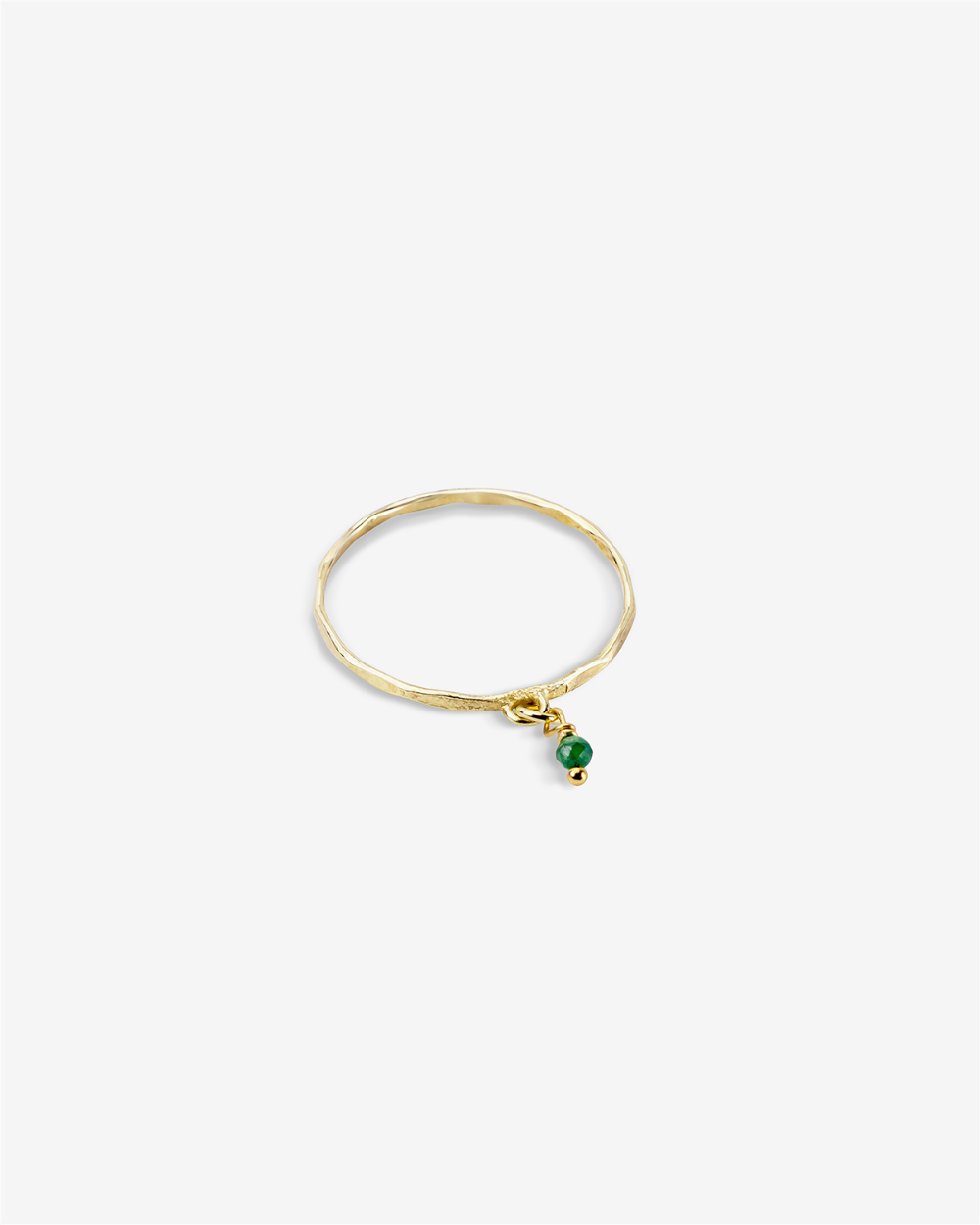 Birthstone ring | Gold Plated Silver