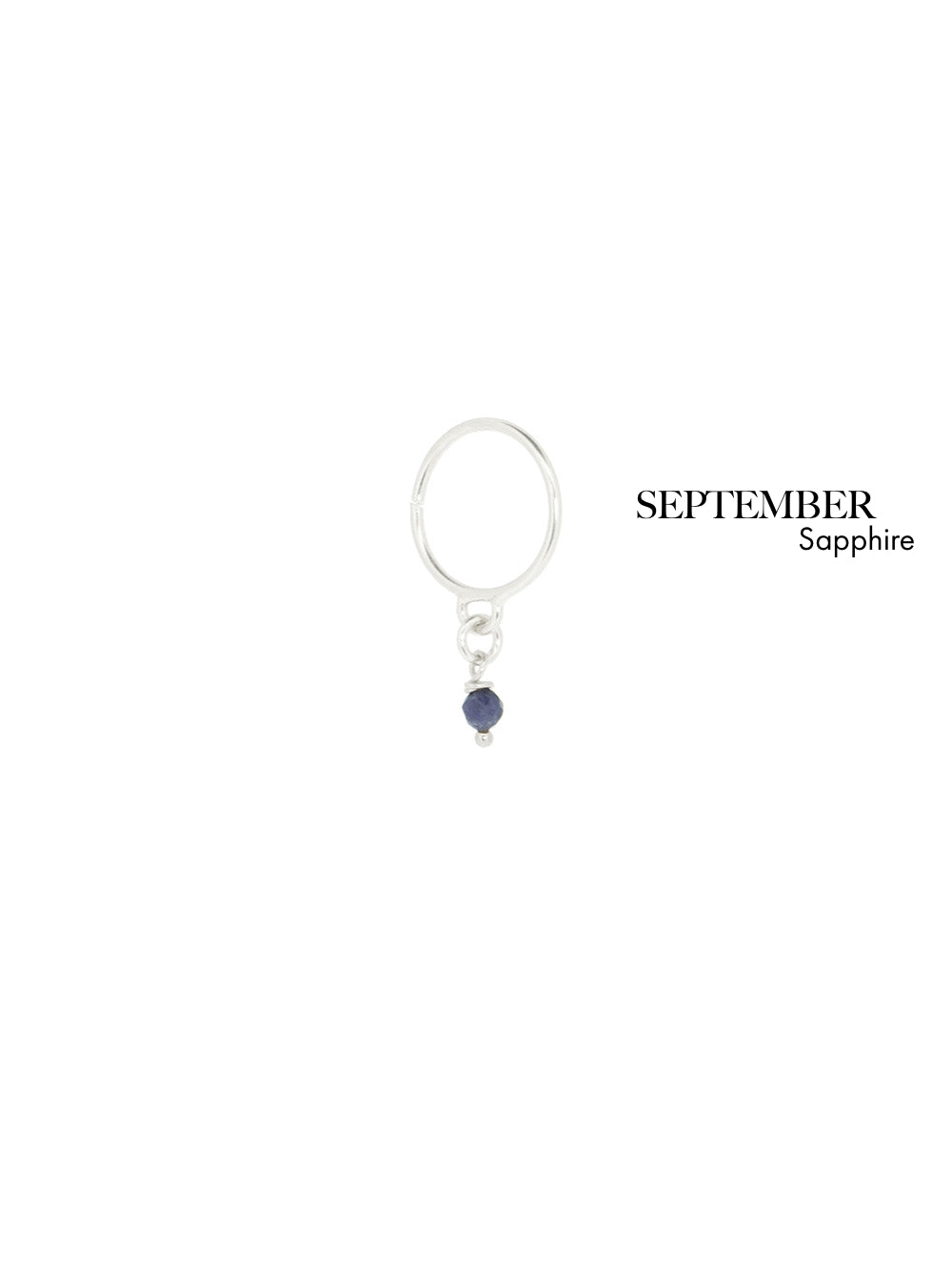 Bestie Birthstone September - Sapphire | 925 Sterling Silver