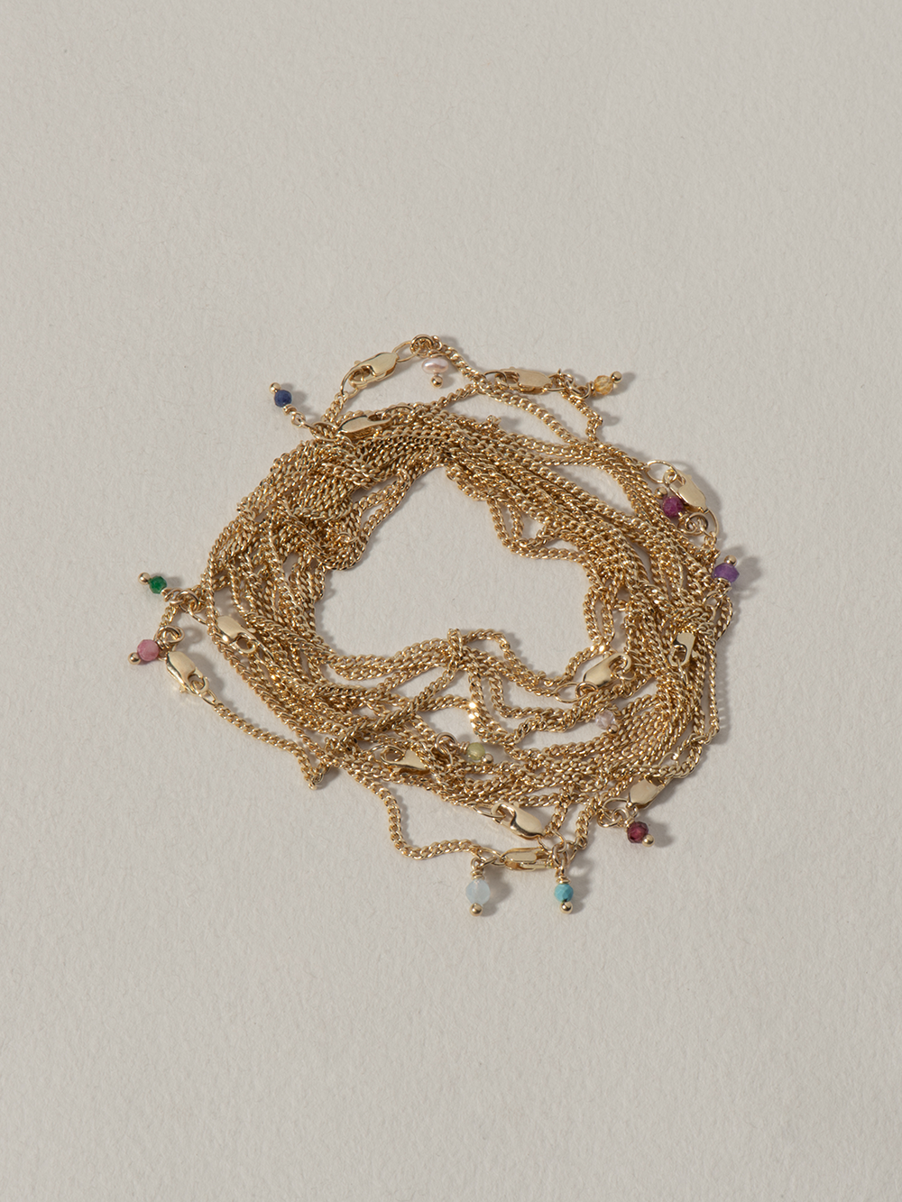 Birthstone March - Aquamarine | Gold Plated Silver