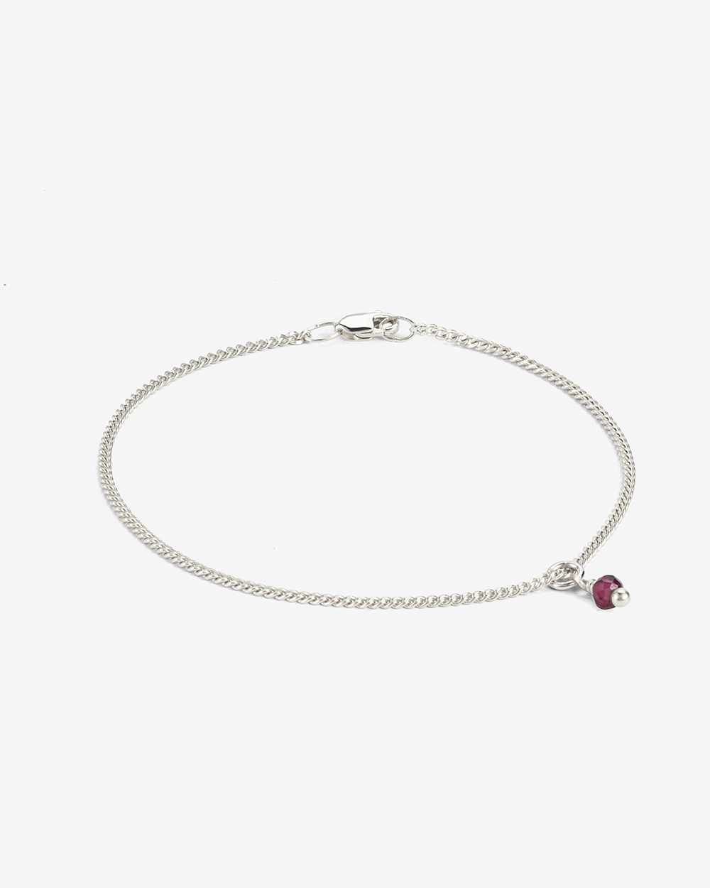 Birthstone January - Red Garnet | 925 Sterling Silver