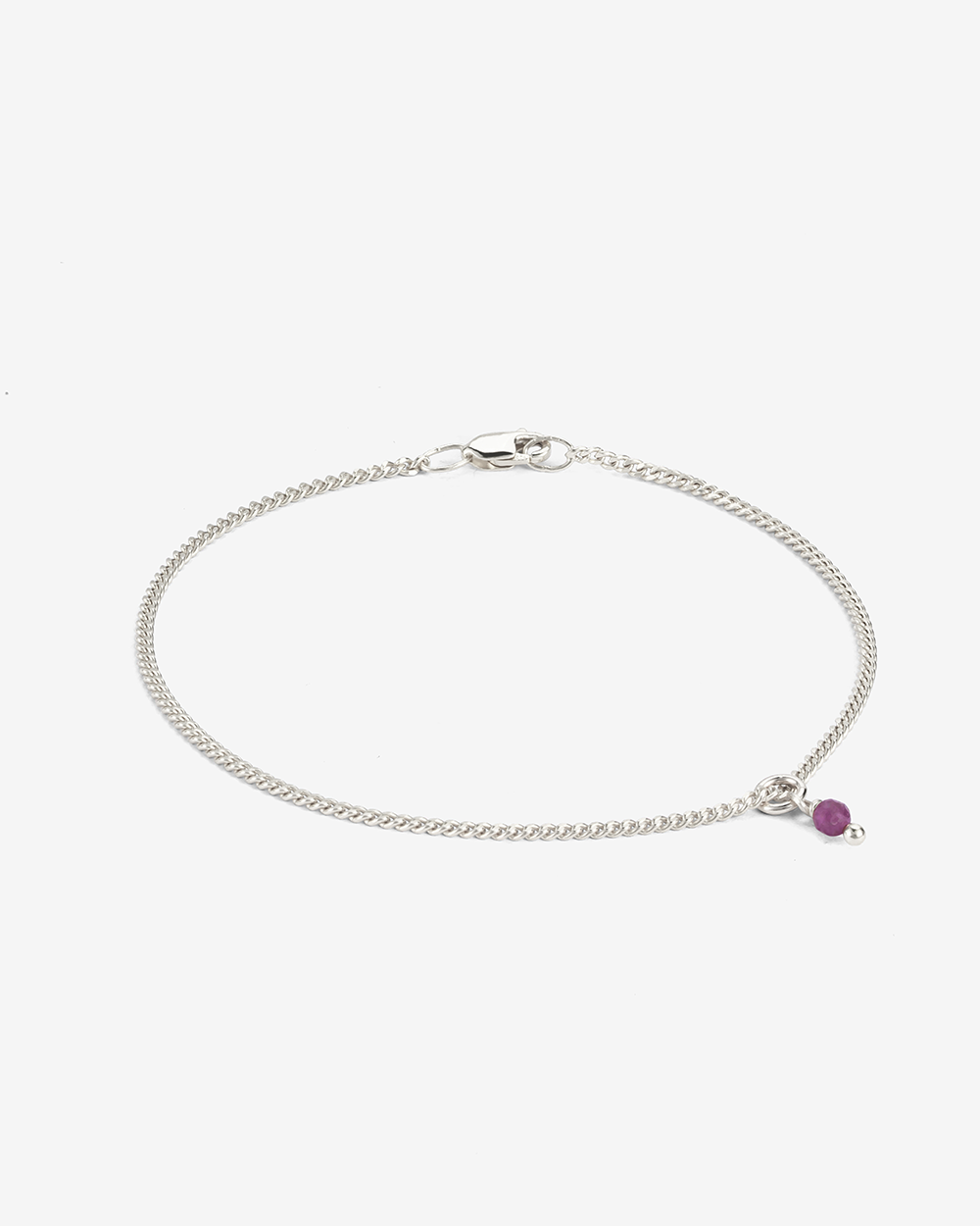 Birthstone July - Ruby | 925 Sterling Silver