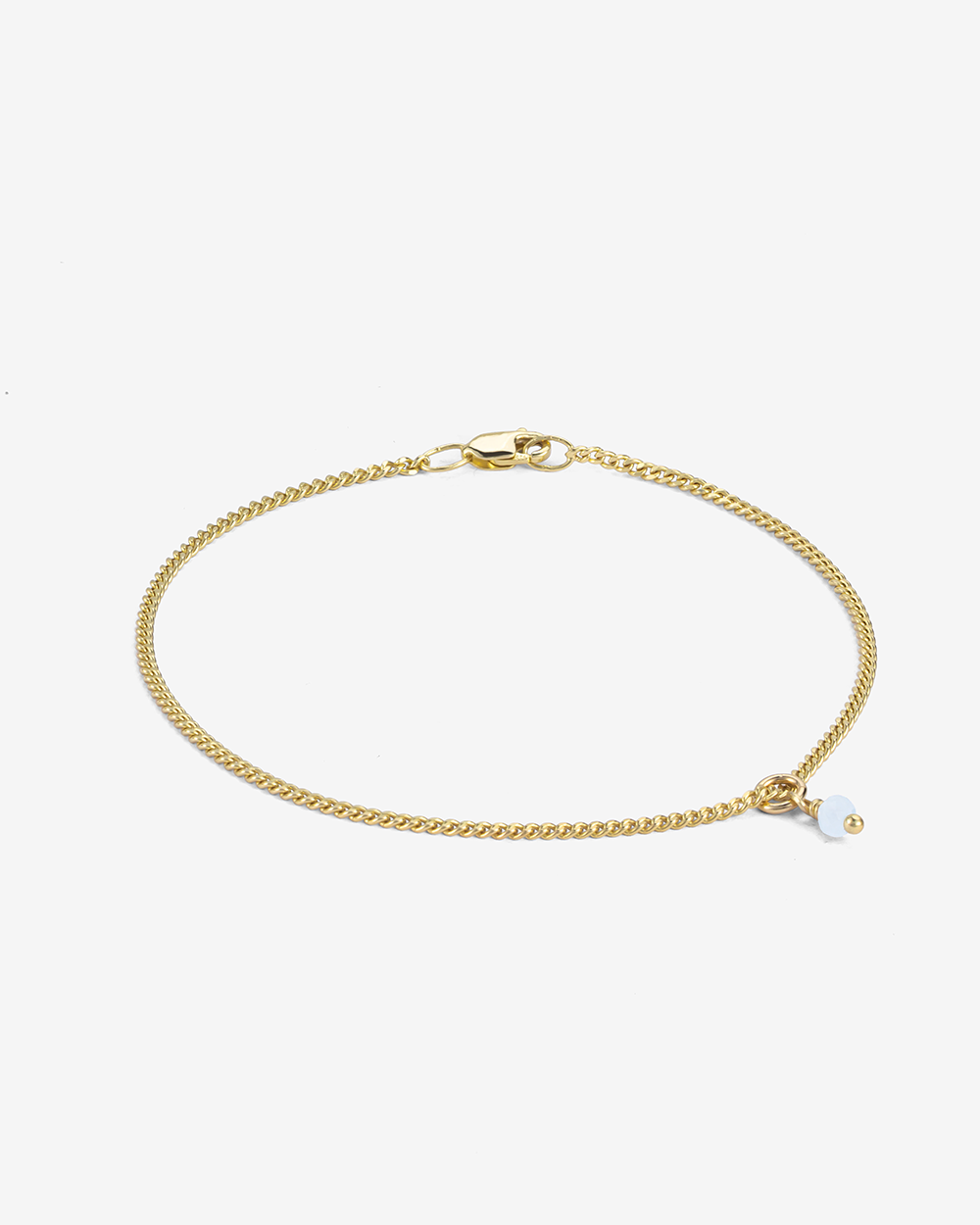 Birthstone March - Aquamarine | Gold Plated Silver