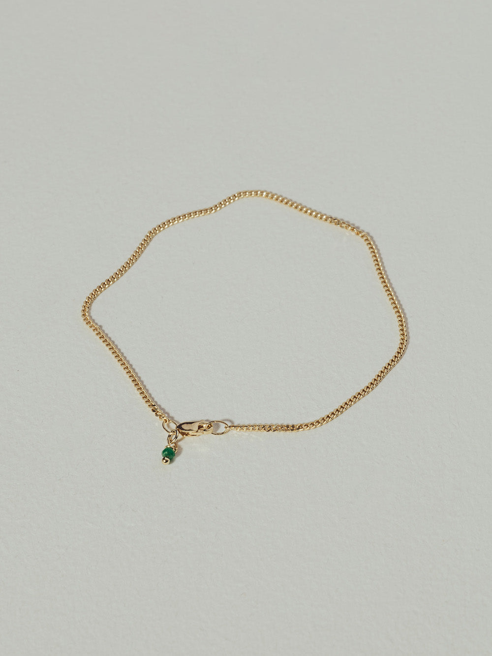 Birthstone May - Emerald | 14K Solid Gold