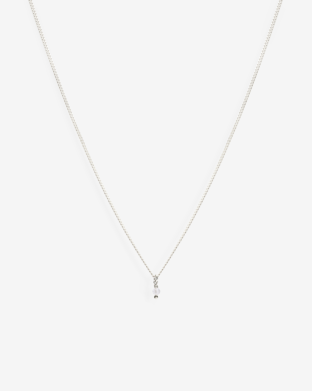 Birthstone April - Rock Crystal | 925 Sterling Silver