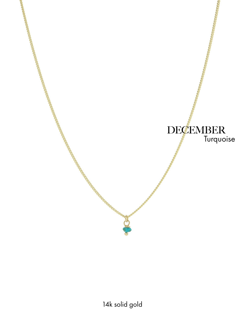 Birthstone | 14K Solid Gold