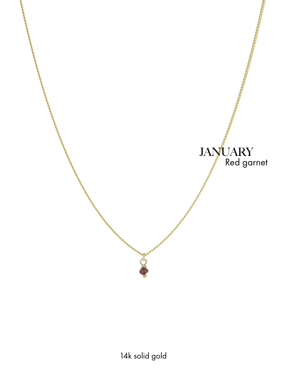 Birthstone | 14K Solid Gold