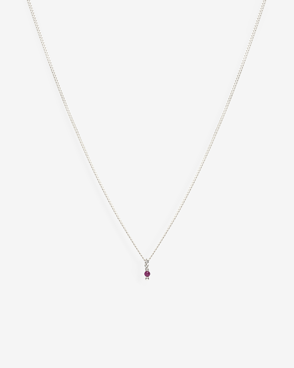 Birthstone July - Ruby | 925 Sterling Silver