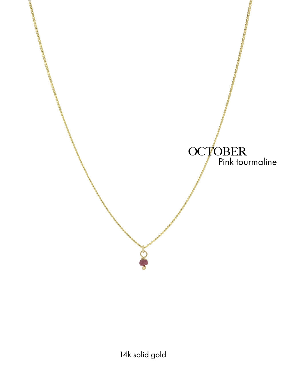 Birthstone | 14K Solid Gold