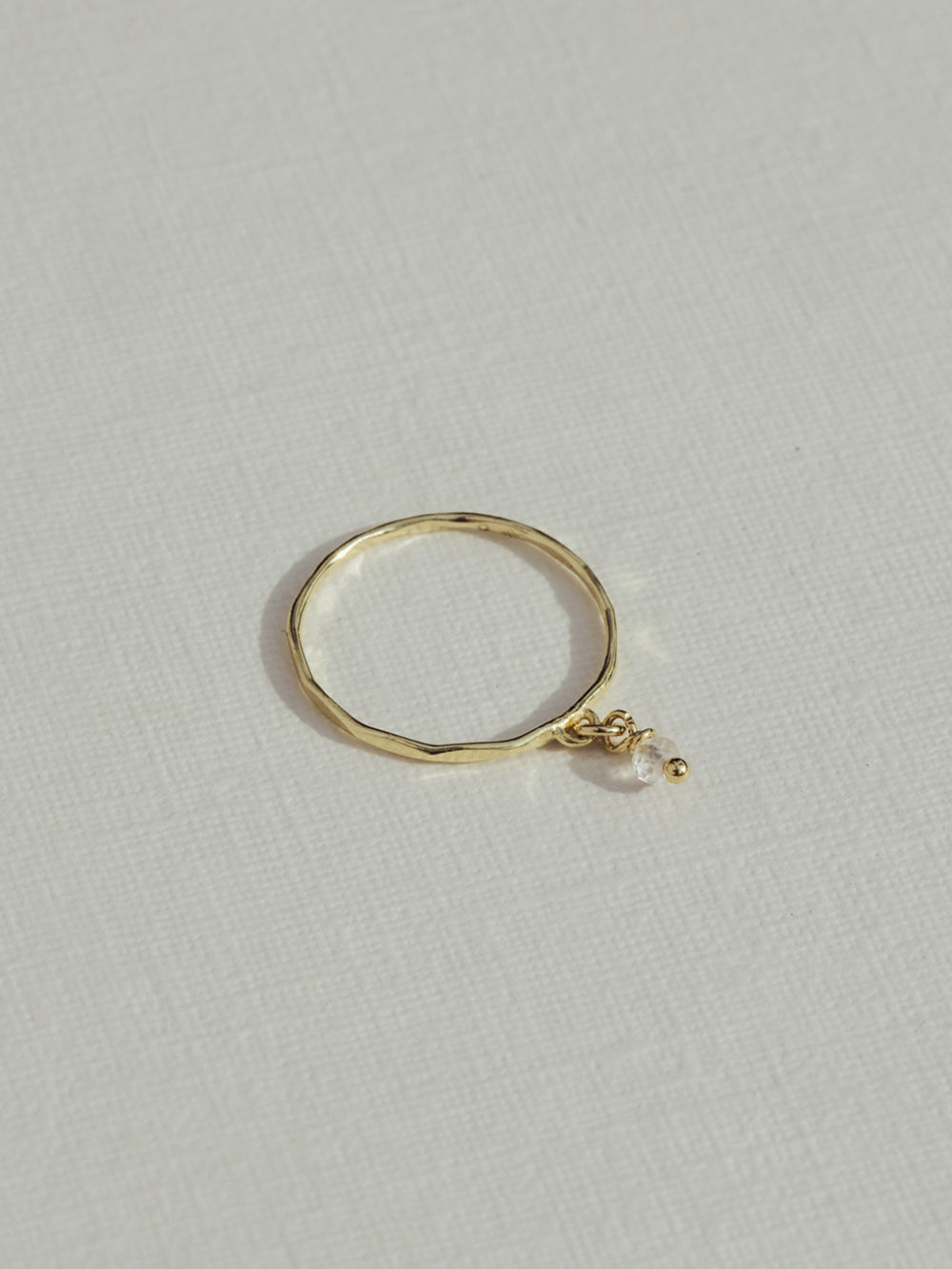 Birthstone ring | 14K Solid Gold