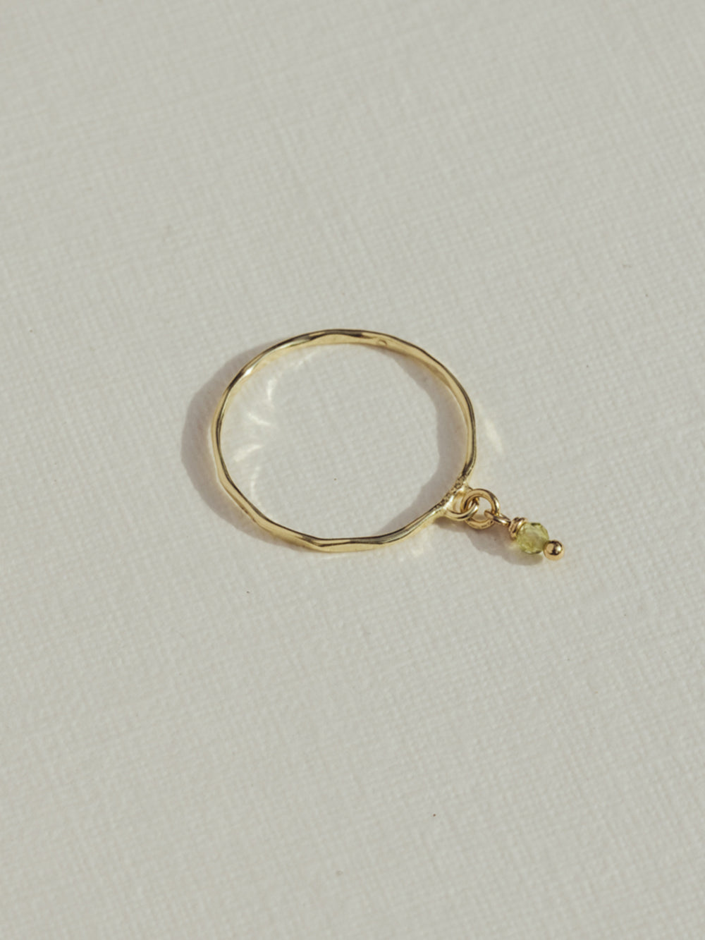 Birthstone ring | 14K Solid Gold