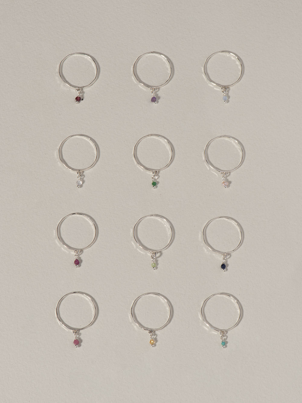 Birthstone ring | 925 Sterling Silver