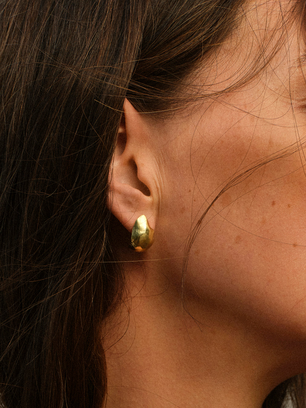 Blow | Gold Plated Silver
