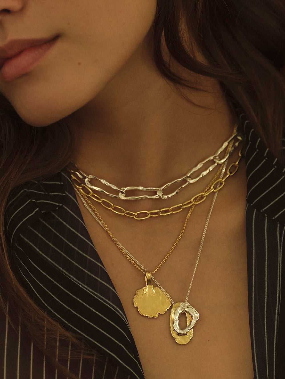 Tough enough | Gold Plated Silver