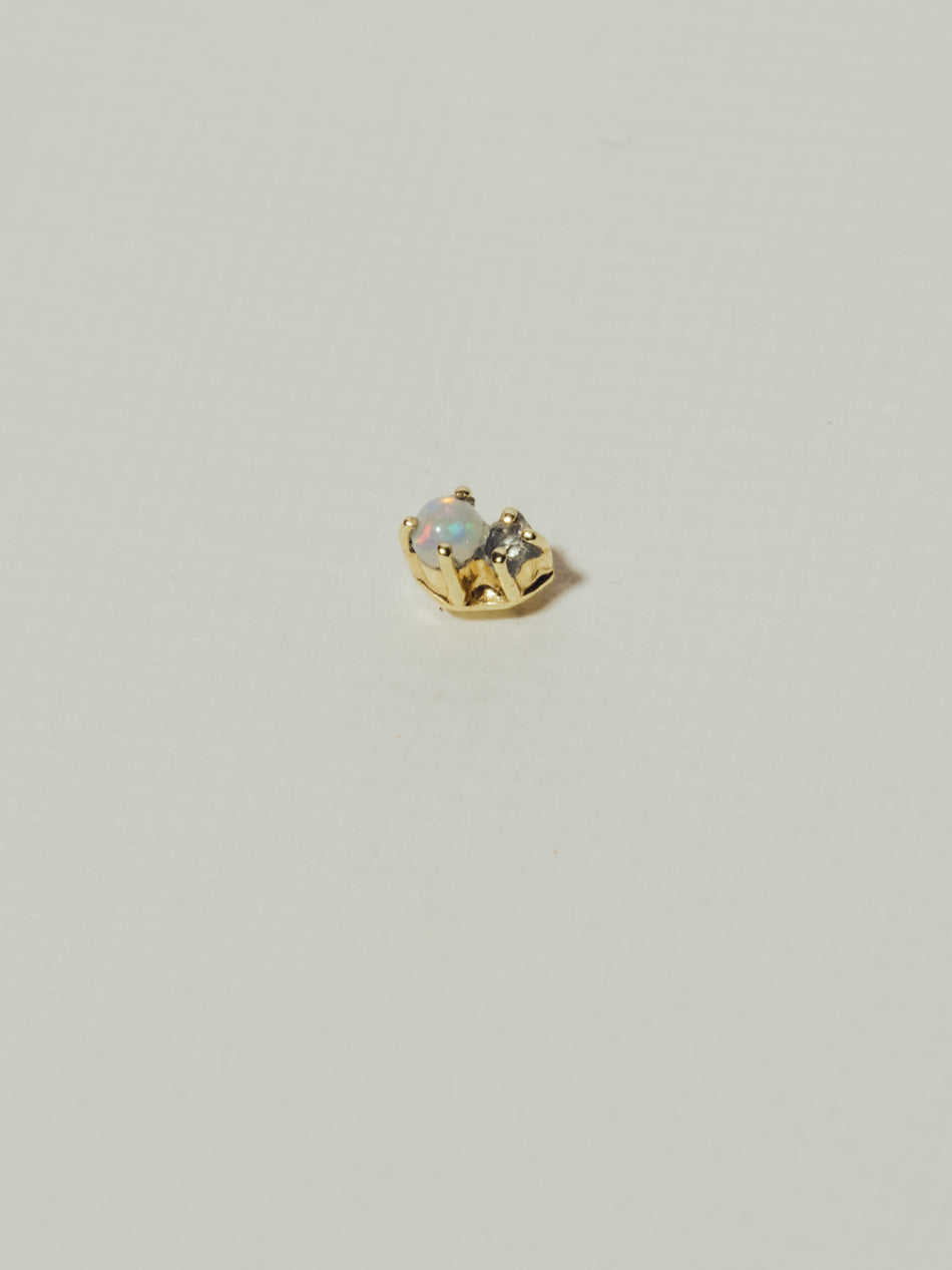 Both of us opal | 14K Gold Plated