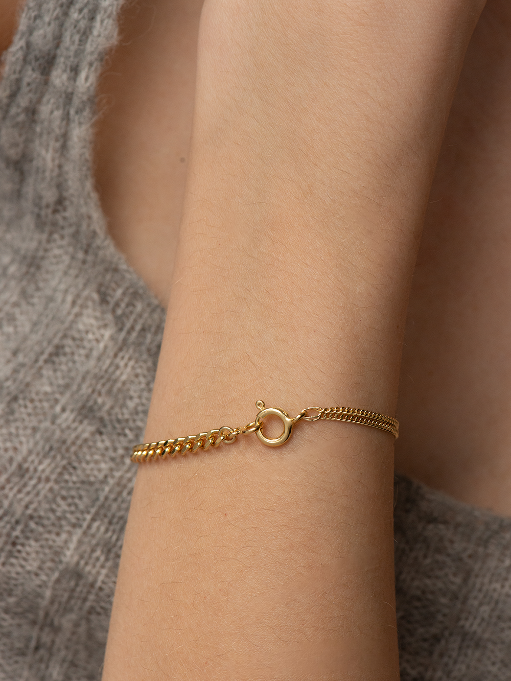 Both ways | Gold Plated Silver
