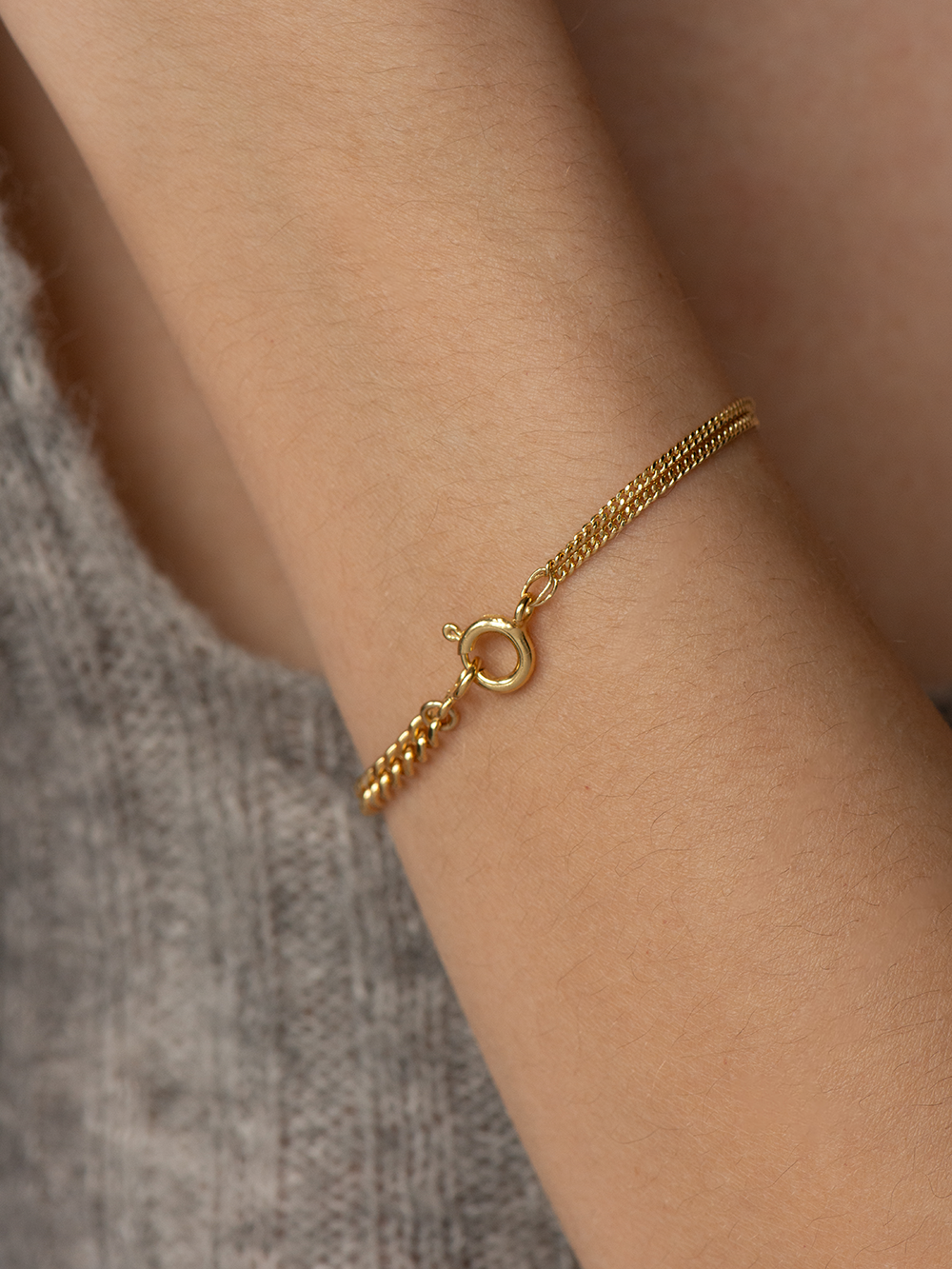 Both ways | Gold Plated Silver