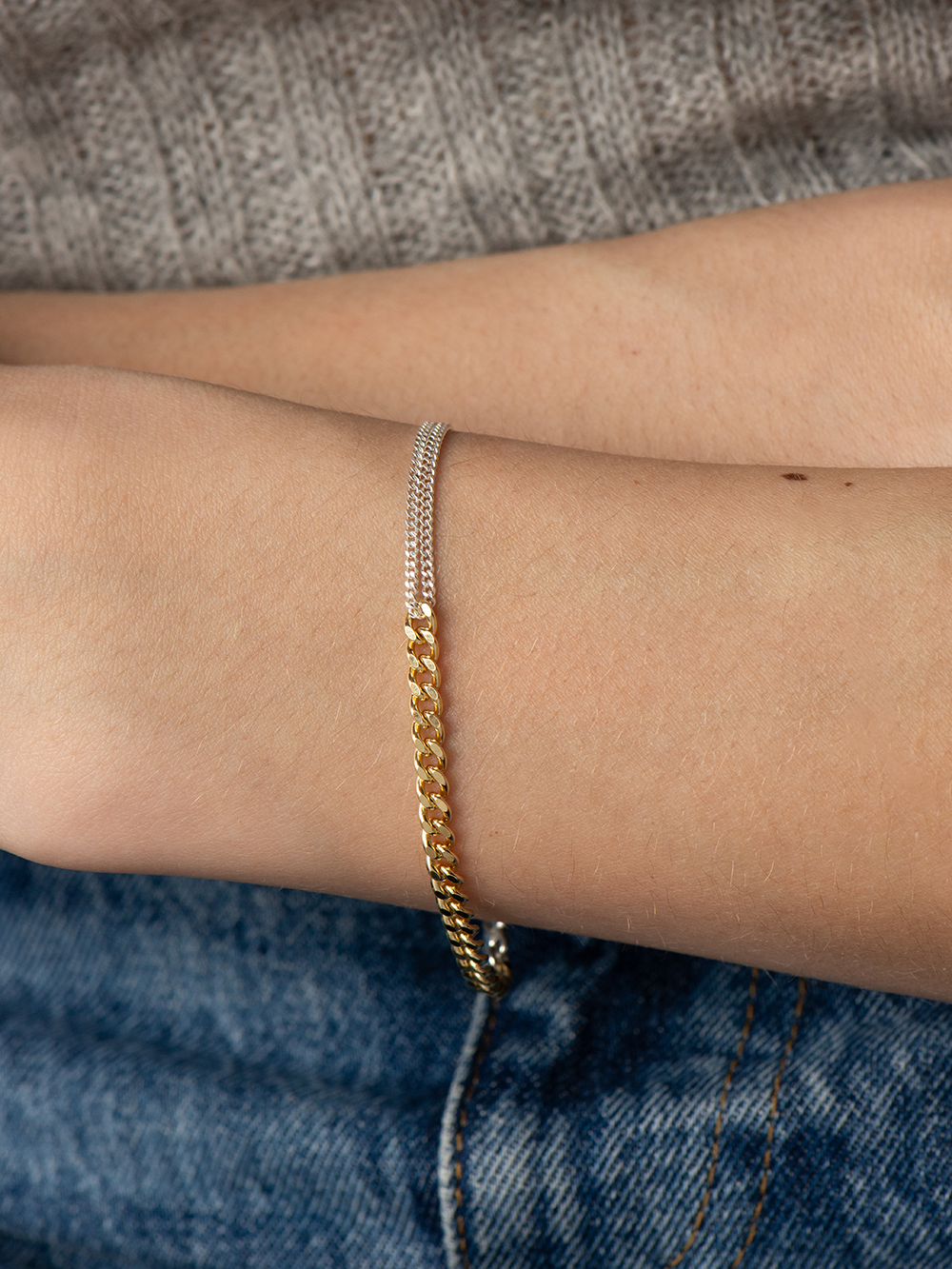 Both ways | Mixed silver & gold