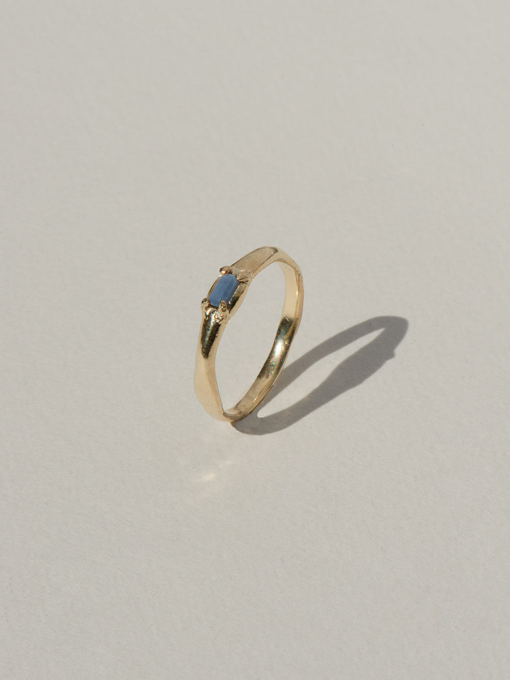 California - Blue Opal | Gold Plated Silver