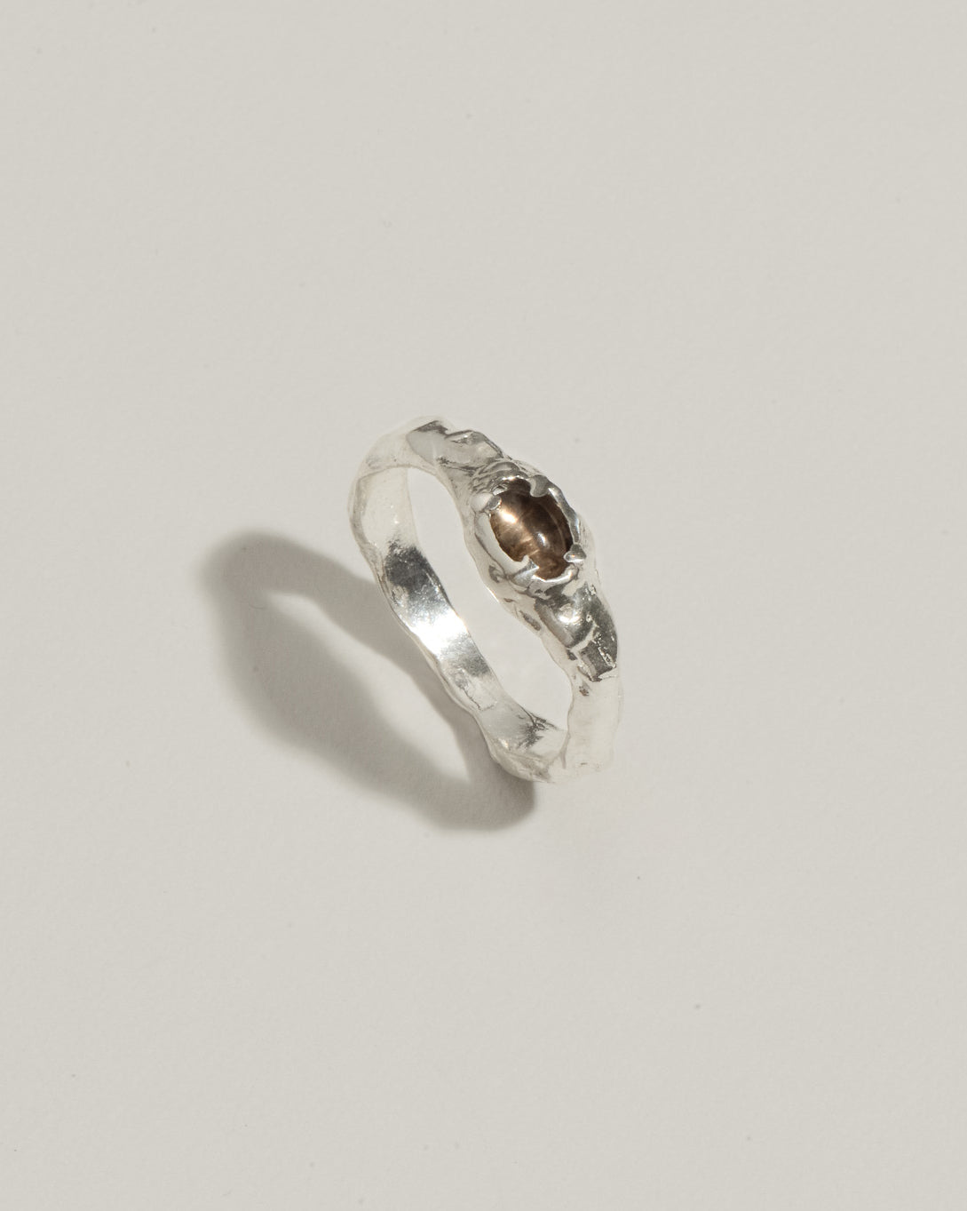 Catch - Smokey Quartz | 925 Sterling Silver