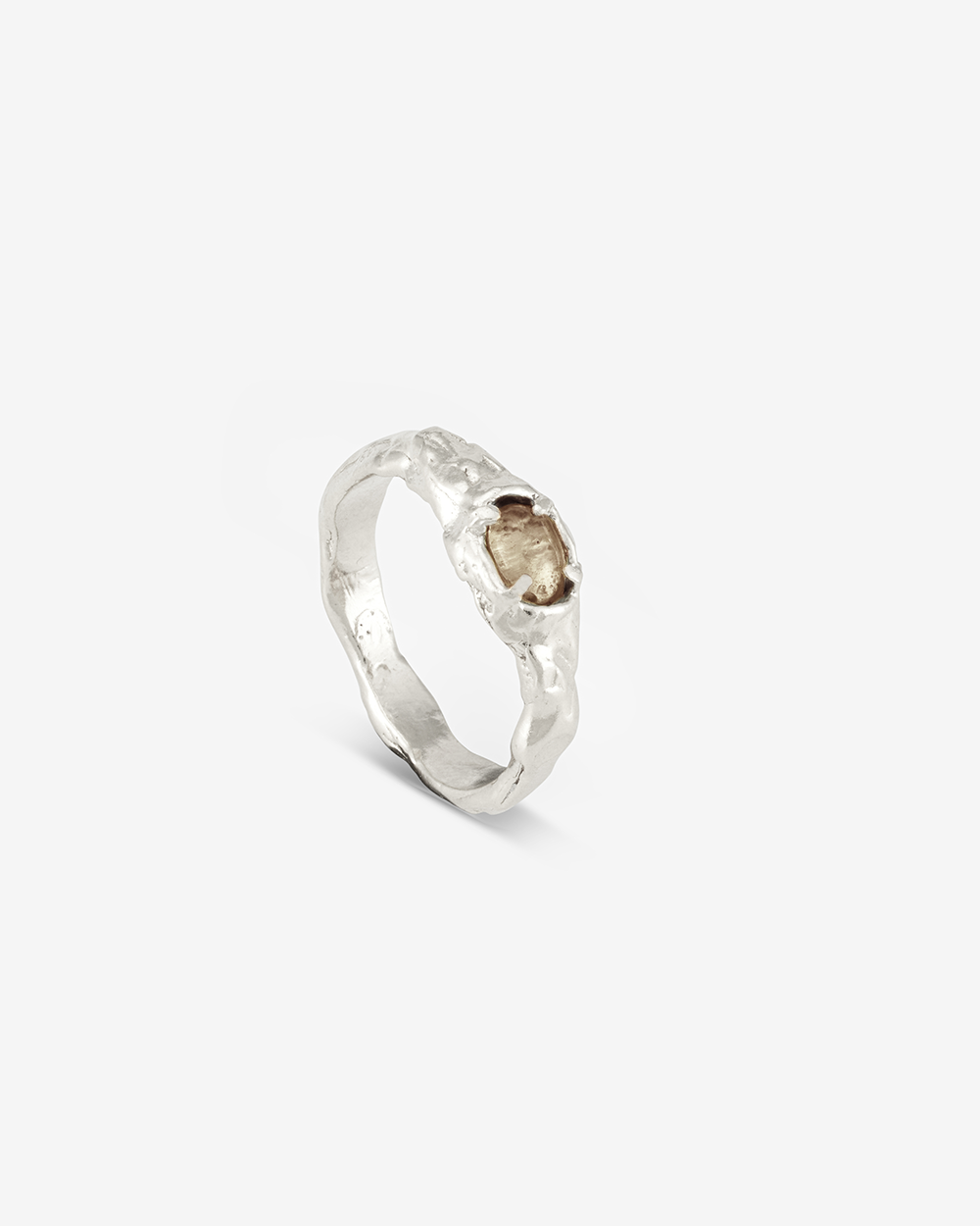 Catch - Smokey Quartz | 925 Sterling Silver