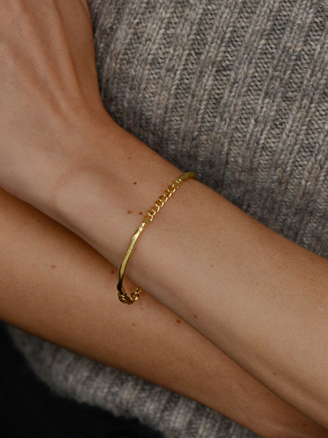 City | Gold Plated Silver