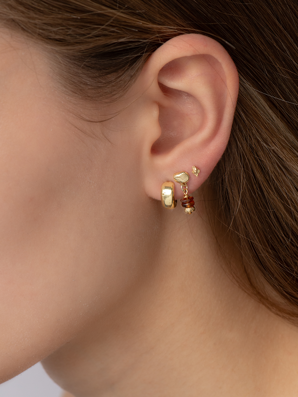 Hold on | Gold Plated Silver