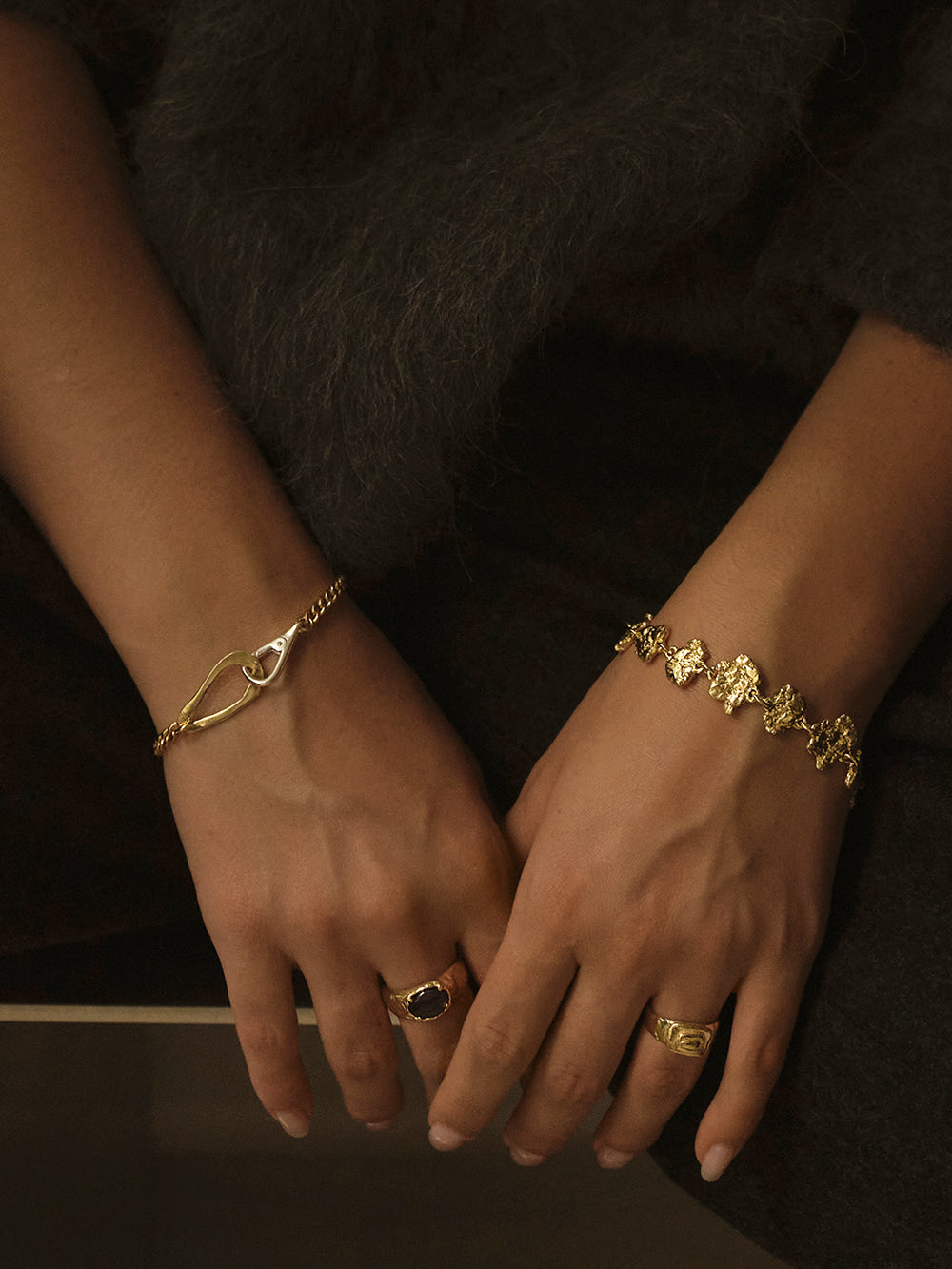 Connected | Gold Plated Silver