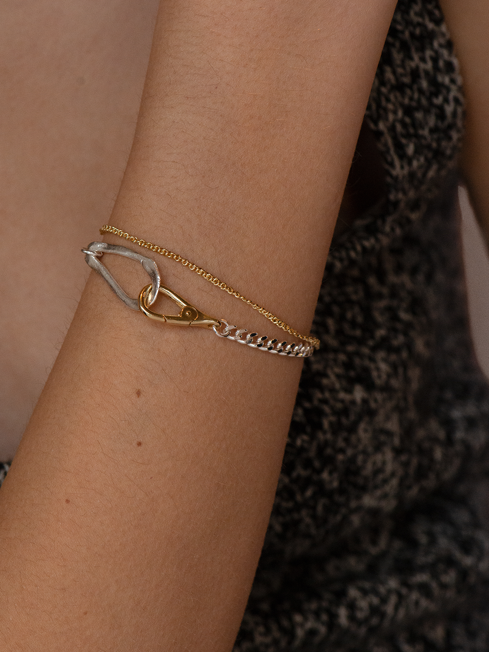 Connected | Gold Plated Silver