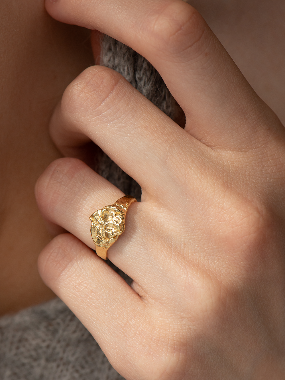 Dive | Gold Plated Silver